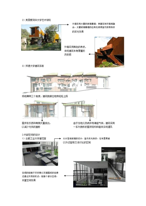 建筑系馆案例分析