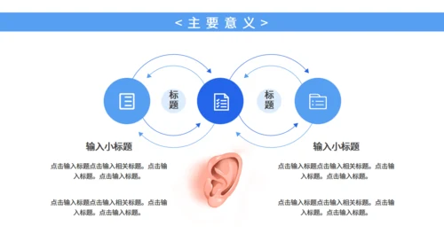 全国爱耳日科普宣传耳朵通用PPT模板