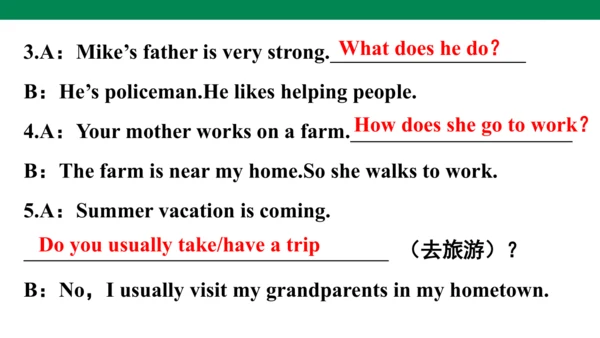 人教版(PEP)小学毕业总复习时态专项练习课件(共72张PPT)