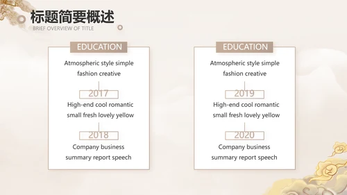 古典中国风古代神话故事介绍PPT
