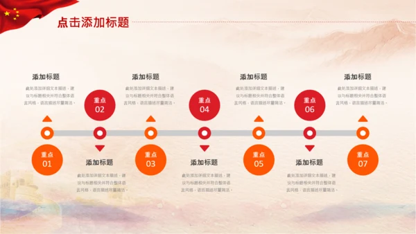 少先队少年先锋队红领巾祖国花朵PPT模板