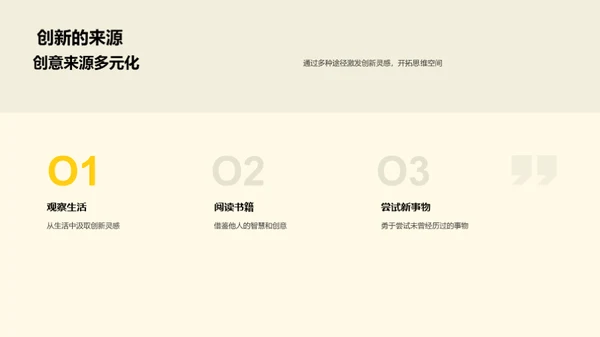 创意思维的力量