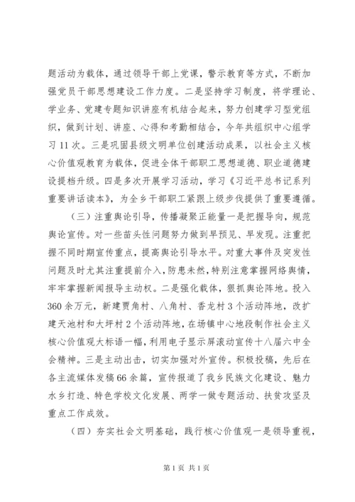 意识形态工作责任制自查报告.docx