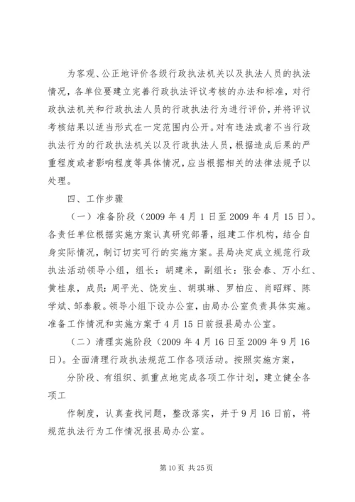 交通行政执法工作规范竞赛活动实施方案.docx