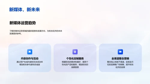 粉丝经济运营PPT模板