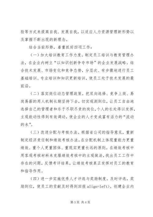 人力资源部主任竞岗报告竞职演讲.docx