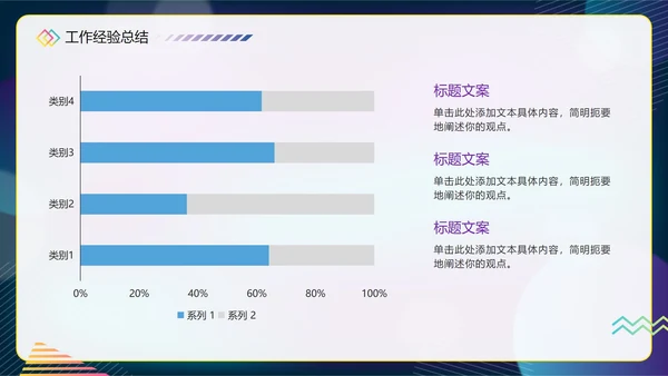 渐变科技你好年度述职新年工作计划PPT模板