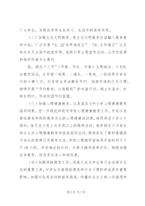 小学开展培育和践行社会主义核心价值观活动的方案.docx