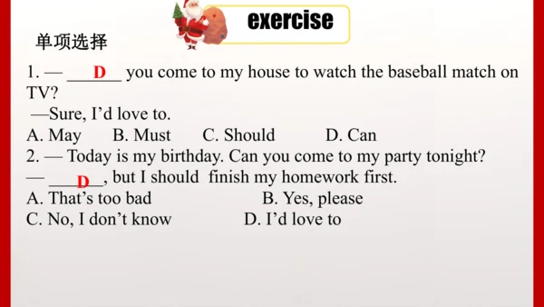 Unit 9 Section A 3a-3c 课件（人教八上Unit9 Can you come t