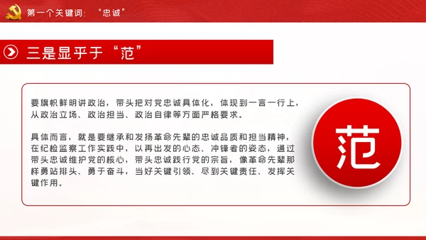 忠诚信念担当奉献争做合格纪检监察党员干部PPT党课