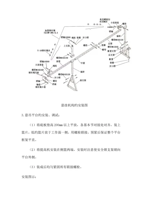 电动吊篮综合施工专题方案.docx