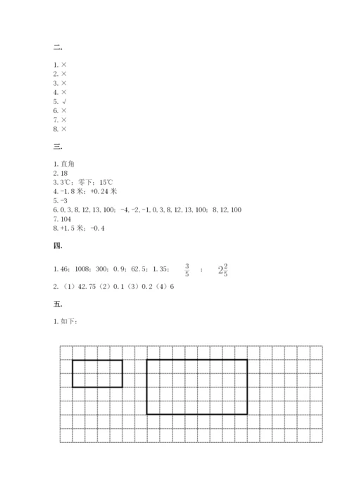 苏教版六年级数学小升初试卷附参考答案【名师推荐】.docx