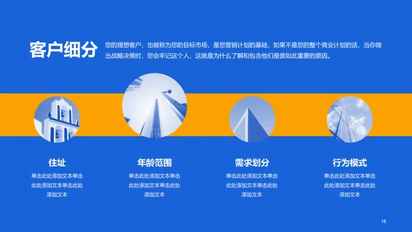 蓝色商务现代建筑行业商业计划书PPT