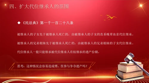 民法典继承编解读科技红色法律