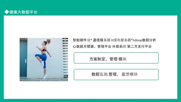 健康大数据平台健康预防重于医学治疗PPT