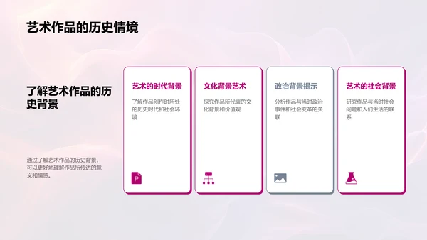 艺术赏析课PPT模板