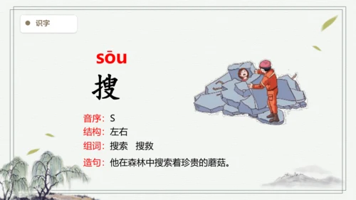 【2024秋季学期】语文四上 11.蟋蟀的住宅  生字识记课件