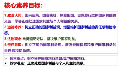 【新课标】8.2坚持国家利益至上课件（24张PPT）