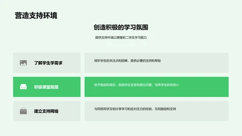 学习压力应对报告PPT模板