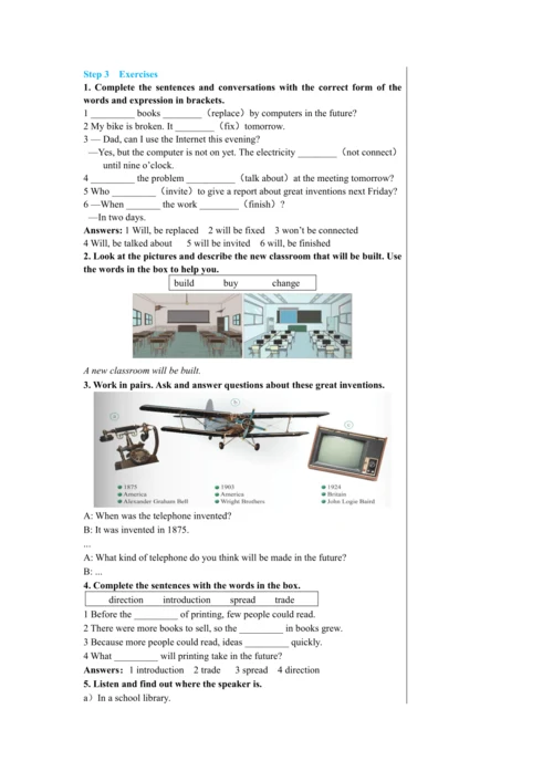 【轻松备课】外研版初中英语九年级上Module 9 Unit 3教学详案