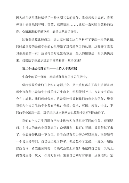 关于顶岗实习工作总结（通用5篇）