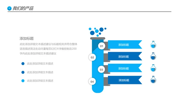 化学实验室医疗科技工业科研宣传PPT模板