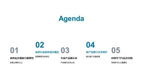 家居业商务礼仪指南