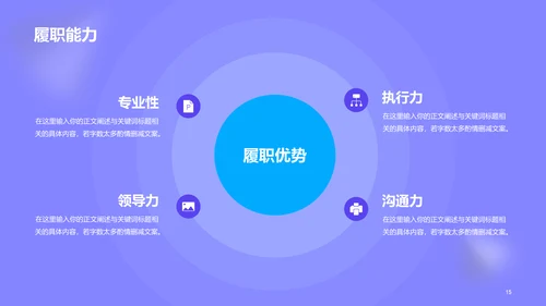 紫色医疗研究专业竞聘述职PPT