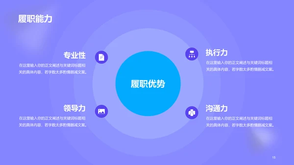 紫色医疗研究专业竞聘述职PPT