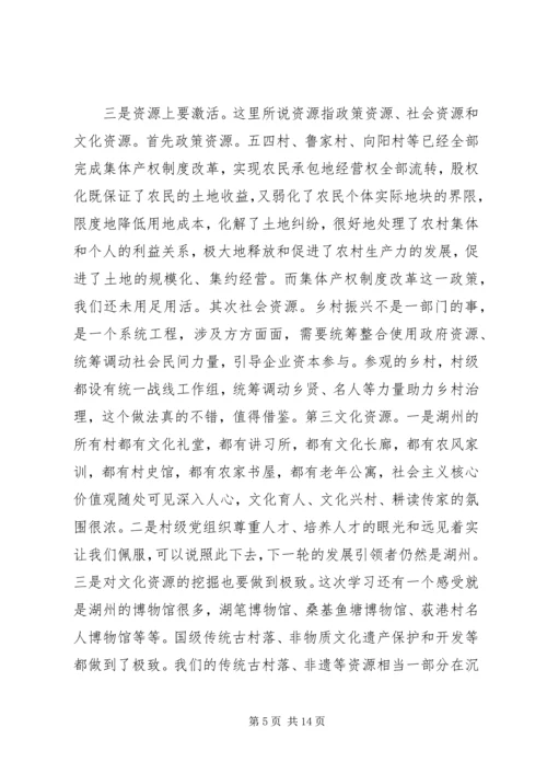 乡镇振兴心得体会精选多篇.docx