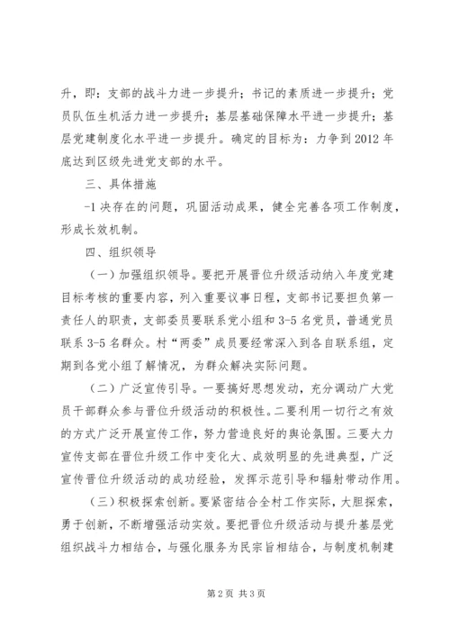 旭东村党支部晋位升级计划方案 (5).docx