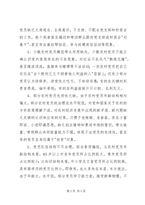 最新党员队伍建设调研报告.docx