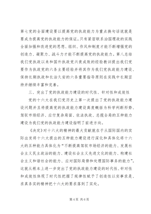 学习十六届四中全会精神思想汇报 (3).docx