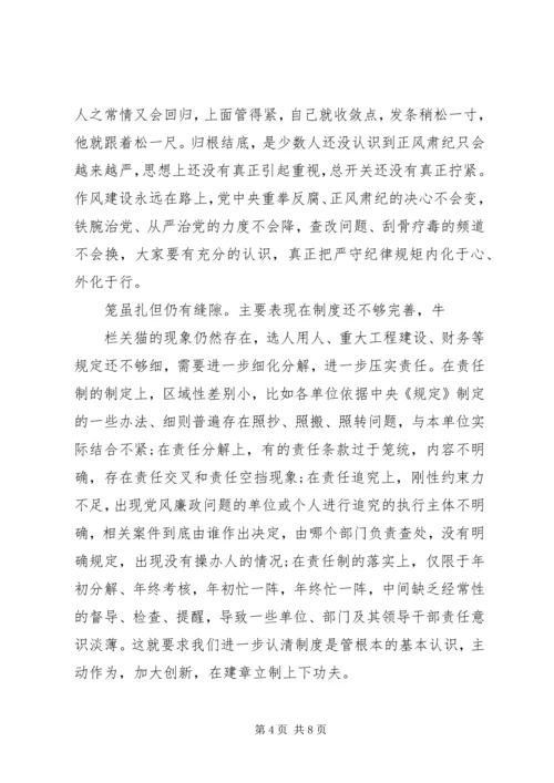 在20XX年党风廉政建设工作会上的讲话.docx