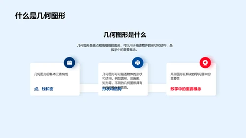 几何图形教学PPT模板