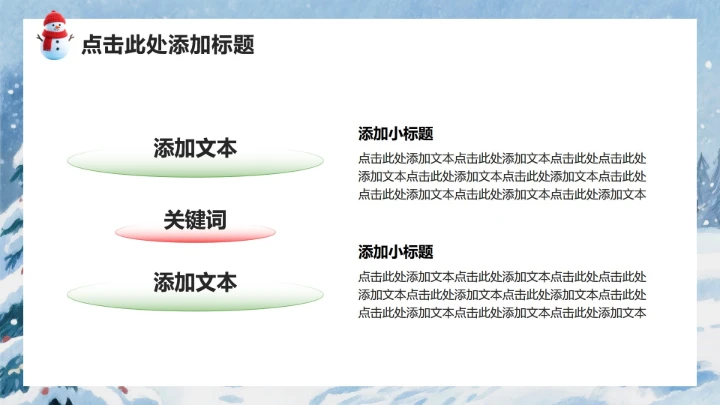 红色3D卡通风圣诞节企划活动策划方案PPT模板