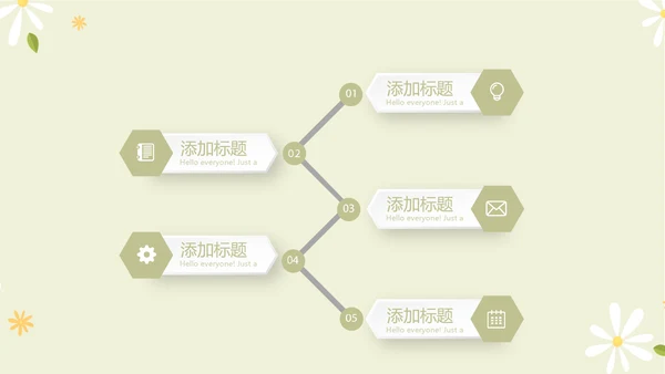 绿色小清新孕期心理保健动态PPT