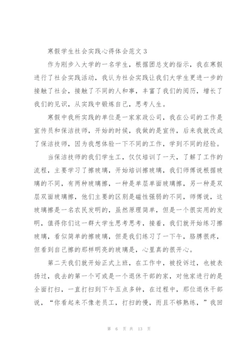 寒假学生社会实践心得体会范文.docx