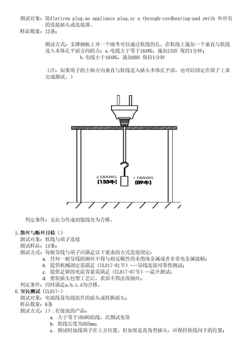 培训报告美规插头设计说明书