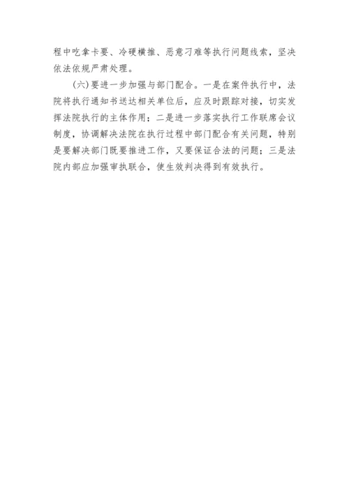 【政协】对法院执行工作实行民主监督的情况报告.docx