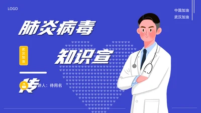 新冠肺炎病毒医疗知识宣传PPT课件