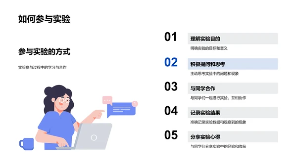 科学实验导引PPT模板