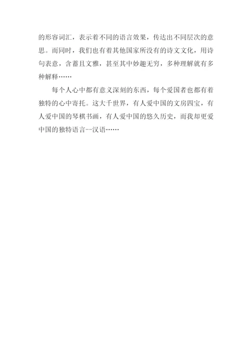 我心中的汉语作文700字.docx