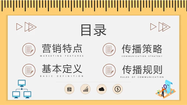 病毒式营销传播链通用PPT课件