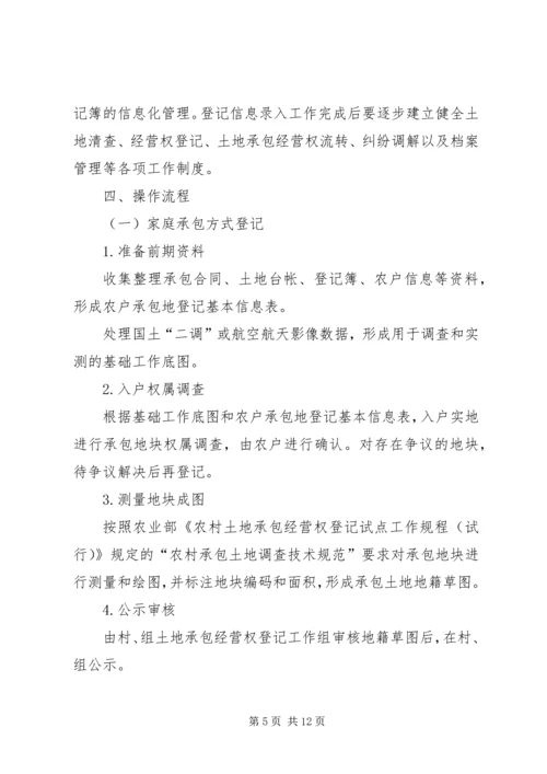 镇农村土地承包经营权登记试点工作方案 (2).docx