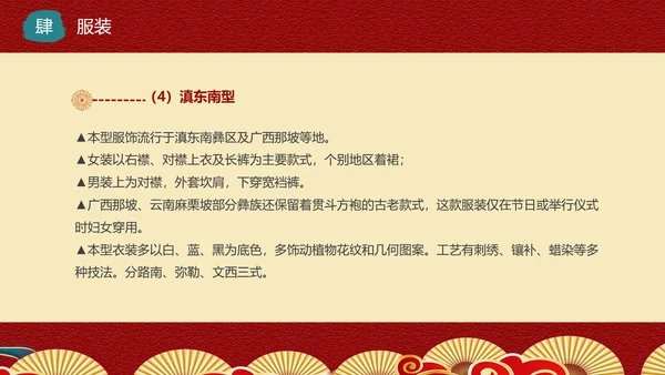 少数民族，彝族介绍PPT模板