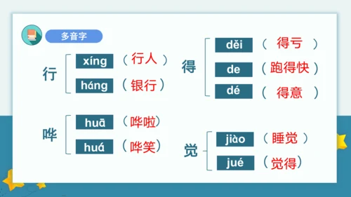 统编版2022-2023学年二年级语文下册期末单元复习第六单元知识点复习（课件）