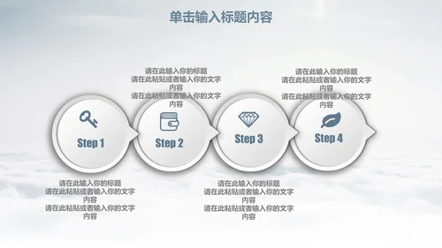 乘风破浪创业计划书通用PPT模板