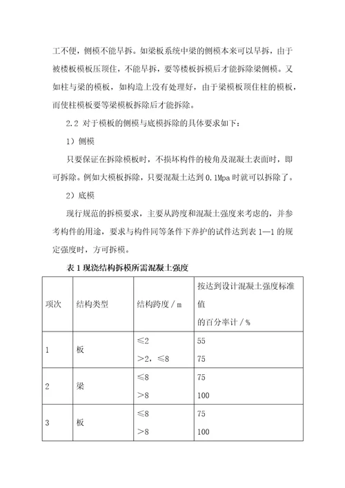 模板工程安全管理制度