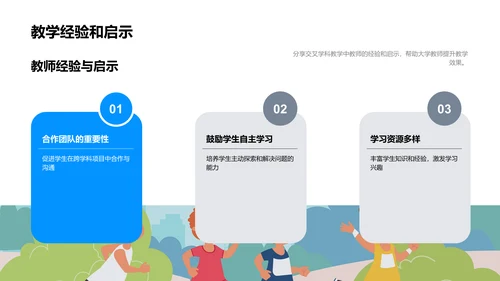 交叉学科教学实践PPT模板